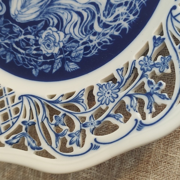 Christmas Plate 1979 Schumann Imperial Series Liebling 1st Edition Kinderliebe - Picture 5 of 5